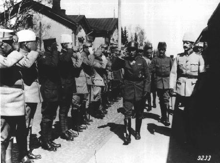 Von der Goltz vierailulla Mikkelin p��majassa