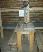 Hangon museokorsun p�yt�