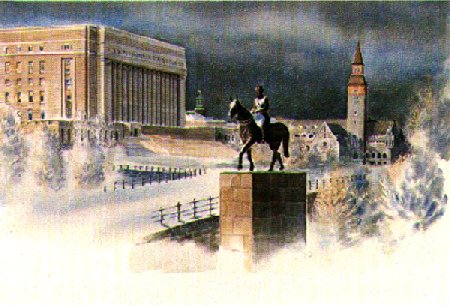 Ratsastajapatsas Helsingiss�